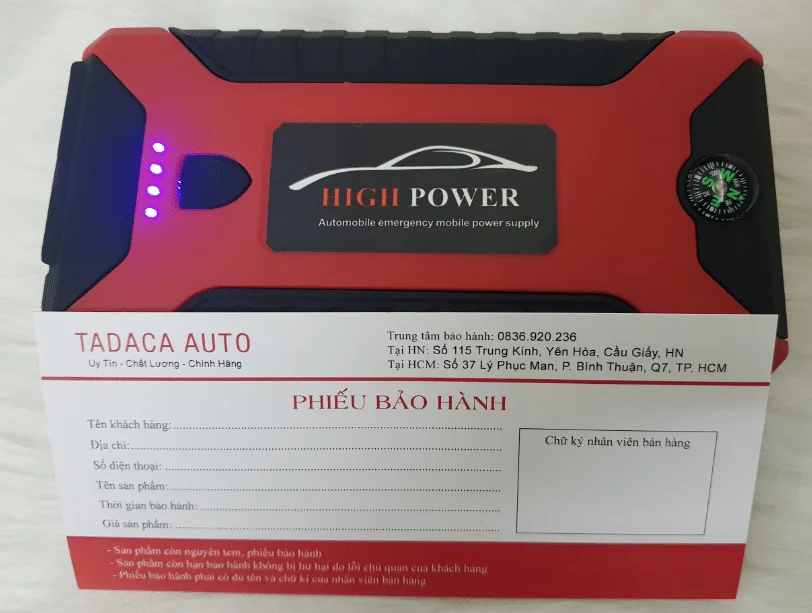 Bộ Kích Nổ Ô Tô High Power Japan 20000mAh