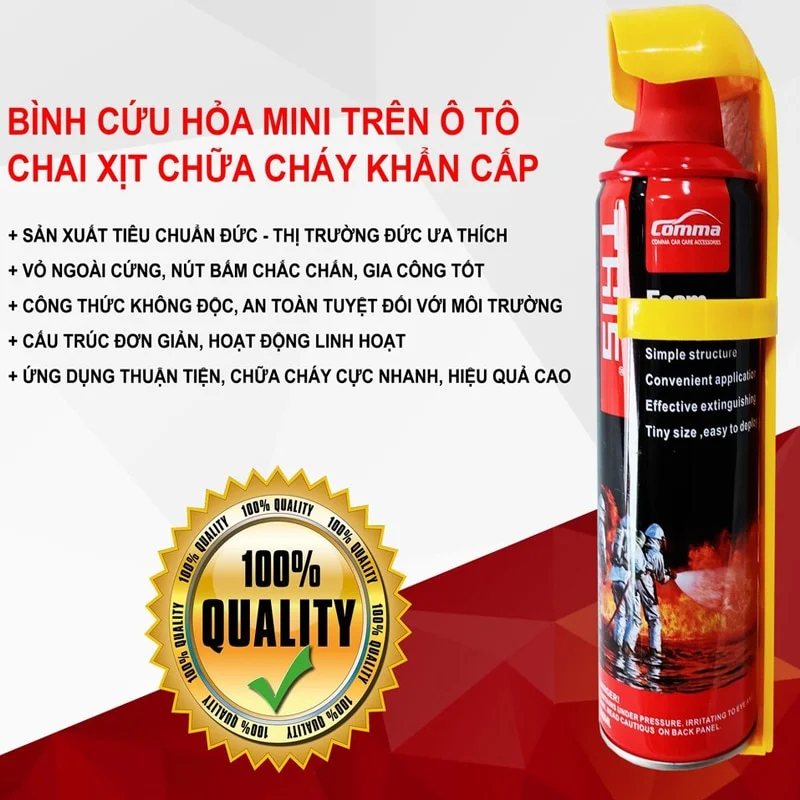 Bình Chữa Cháy Ô Tô Mini