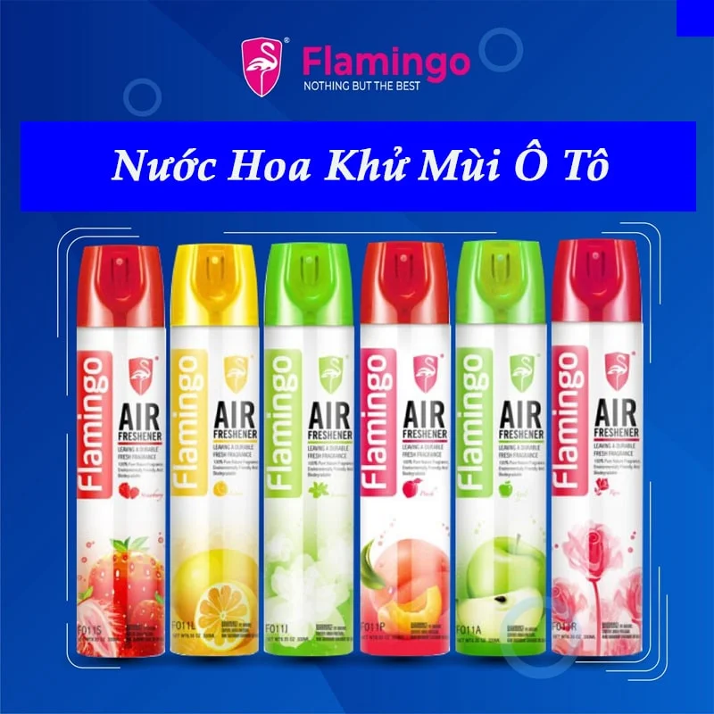 Nước Hoa Xịt Khử Mùi Ô Tô Flamigo Chính Hãng