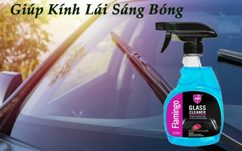 Bình Xịt Rửa Kính Xe Ô Tô Flamingo