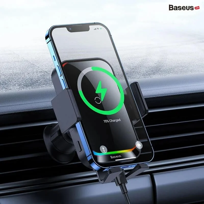 Giá Đỡ Điện Thoại Sạc Không Dây Baseus