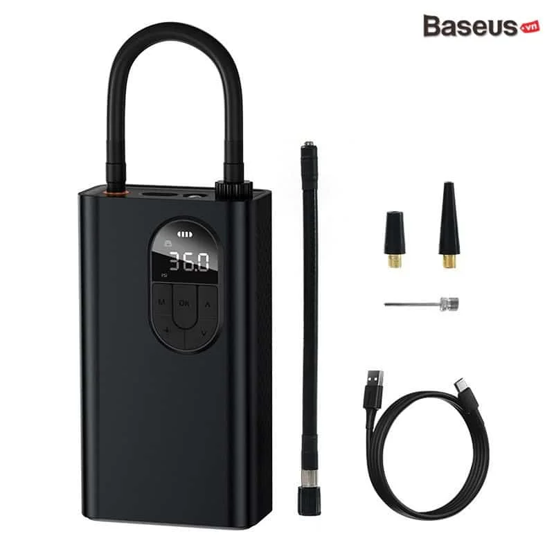 Bơm Lốp Ô Tô Không Dây Baseus Chính Hãng
