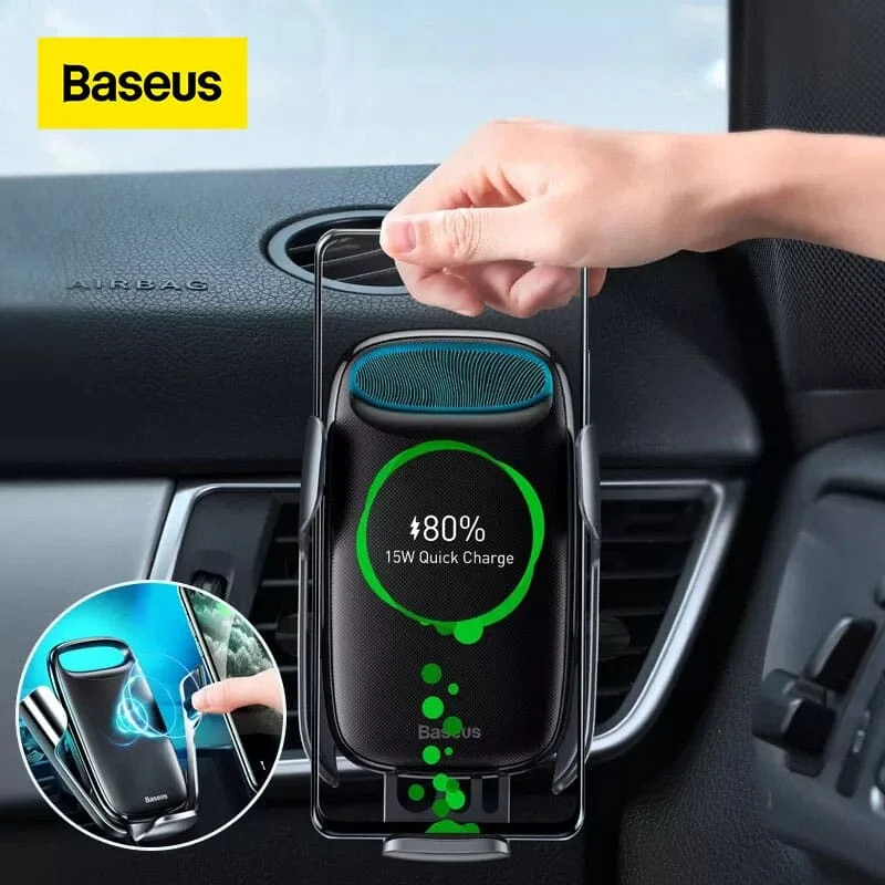 Giá Đỡ Điện Thoại Đa Năng Sạc Không Dây Baseus Chính Hãng