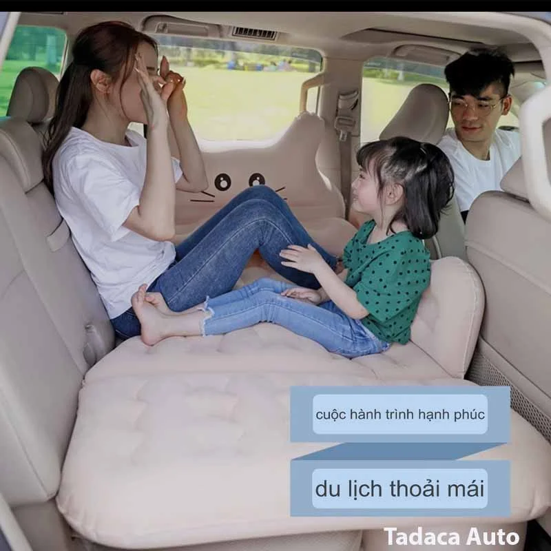 Đệm Hơi Ô Tô Hình Con Mèo Đa Năng