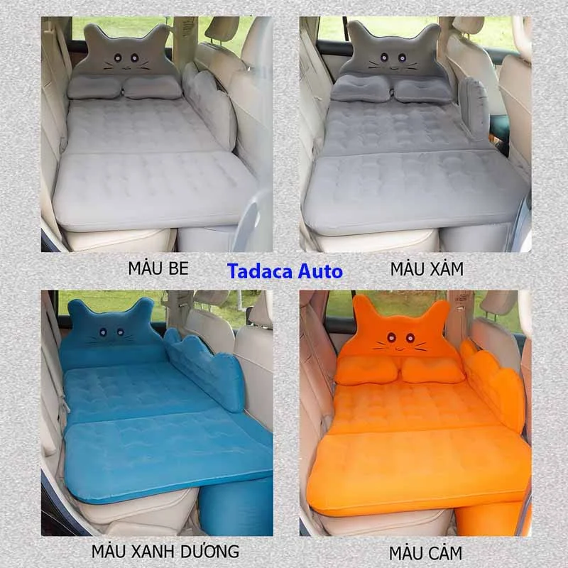 Đệm Hơi Ô Tô Hình Con Mèo Đa Năng