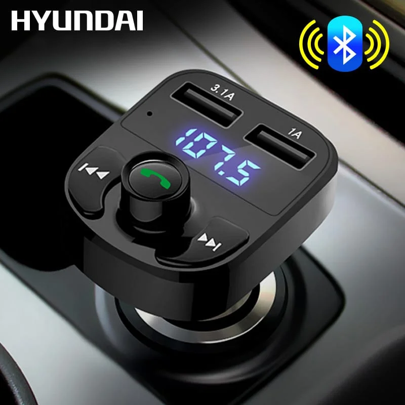Tẩu Sạc Ô Tô Hyundai HY-82 Nghe Nhạc MP3 Bluetooth