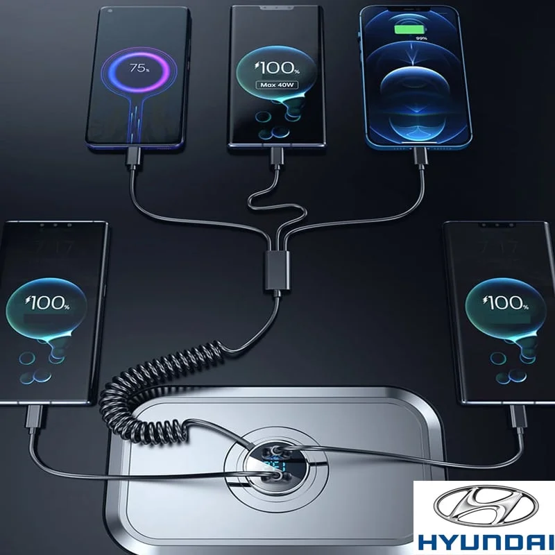 Tẩu Sạc Ô Tô Siêu Nhanh Hyundai Hàn Quốc