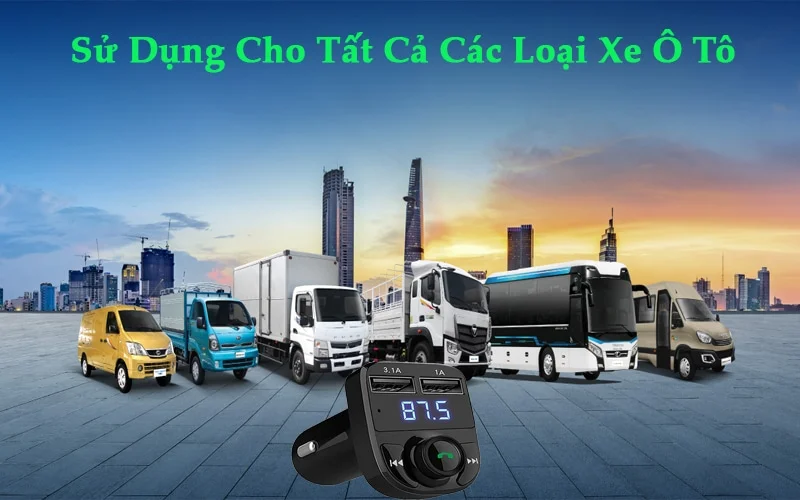 Tẩu Sạc Ô Tô Hyundai HY-82 Nghe Nhạc MP3 Bluetooth