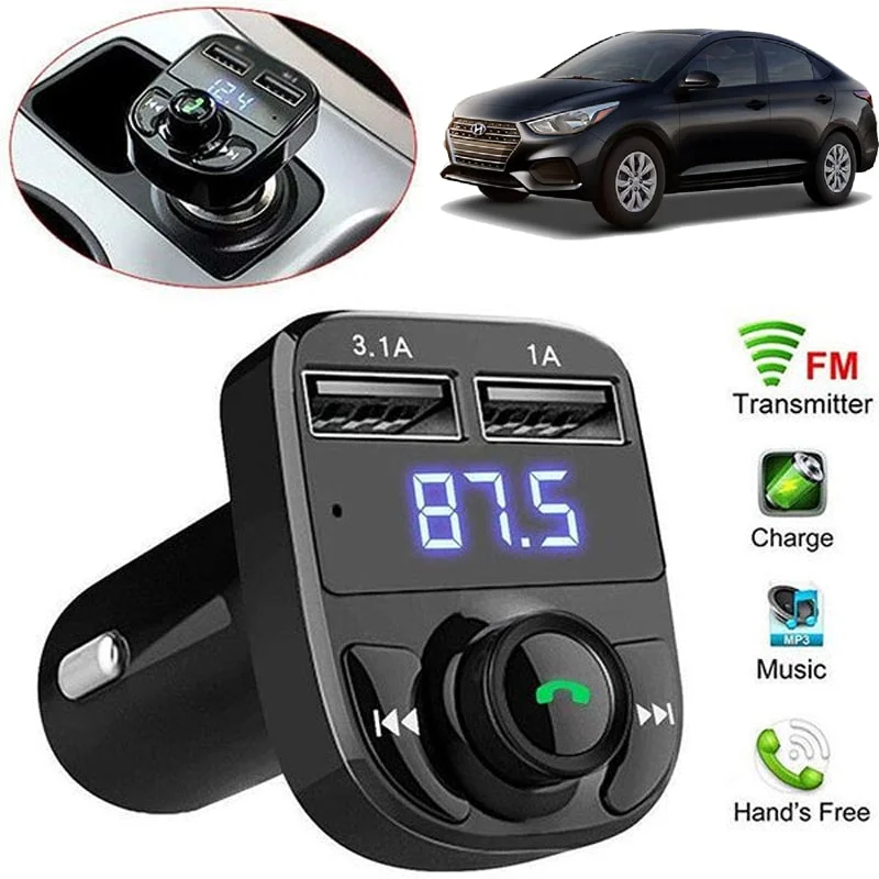 Tẩu Sạc Ô Tô Hyundai HY-82 Nghe Nhạc MP3 Bluetooth