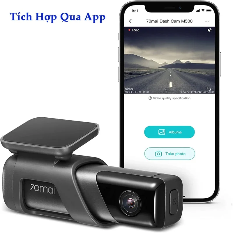 Camera Hành Trình Ô Tô Xiaomi 70Mai M500