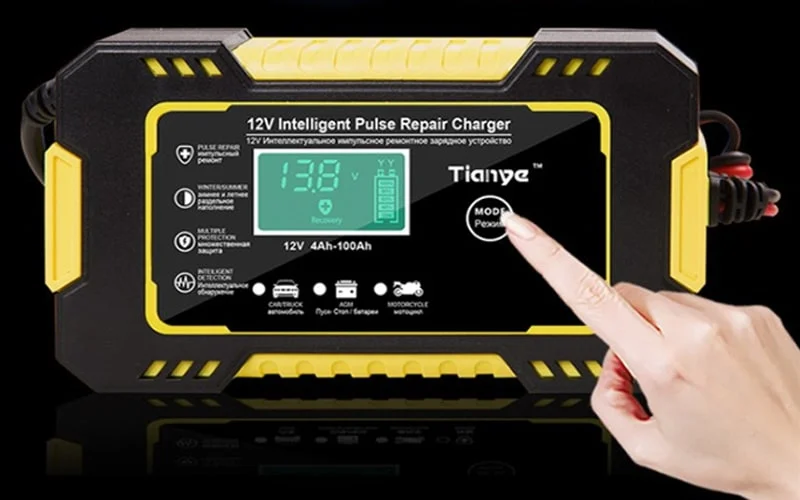Sạc Bình Ắc Quy TIANYE 12V-6A Tự Ngắt