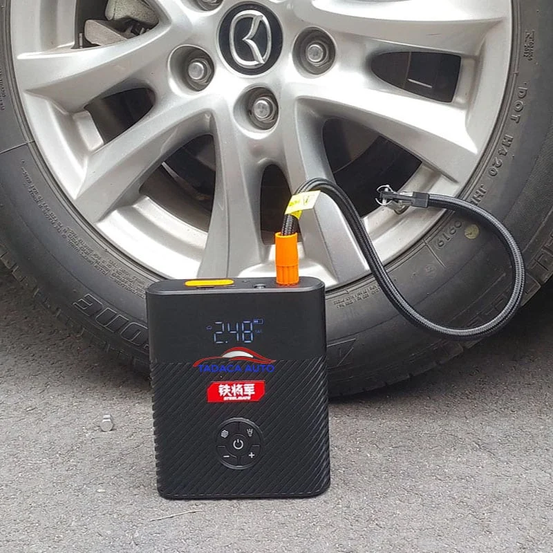 Bơm Lốp Kiêm Kích Nổ Ô Tô Steelmate P09 Chính Hãng