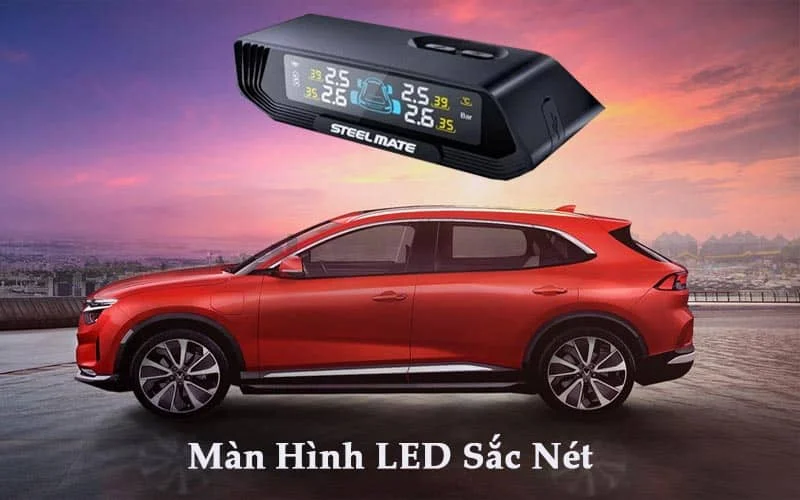 Cảm Biến Áp Suất Lốp xe hơi Steelmate E3 Pro