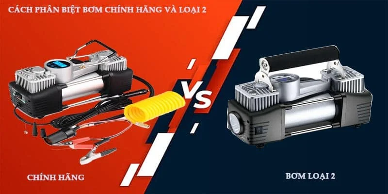 Cách Phân Biệt Bơm 2 Xilanh Chính Hãng Và Hàng Nhái Loại 2