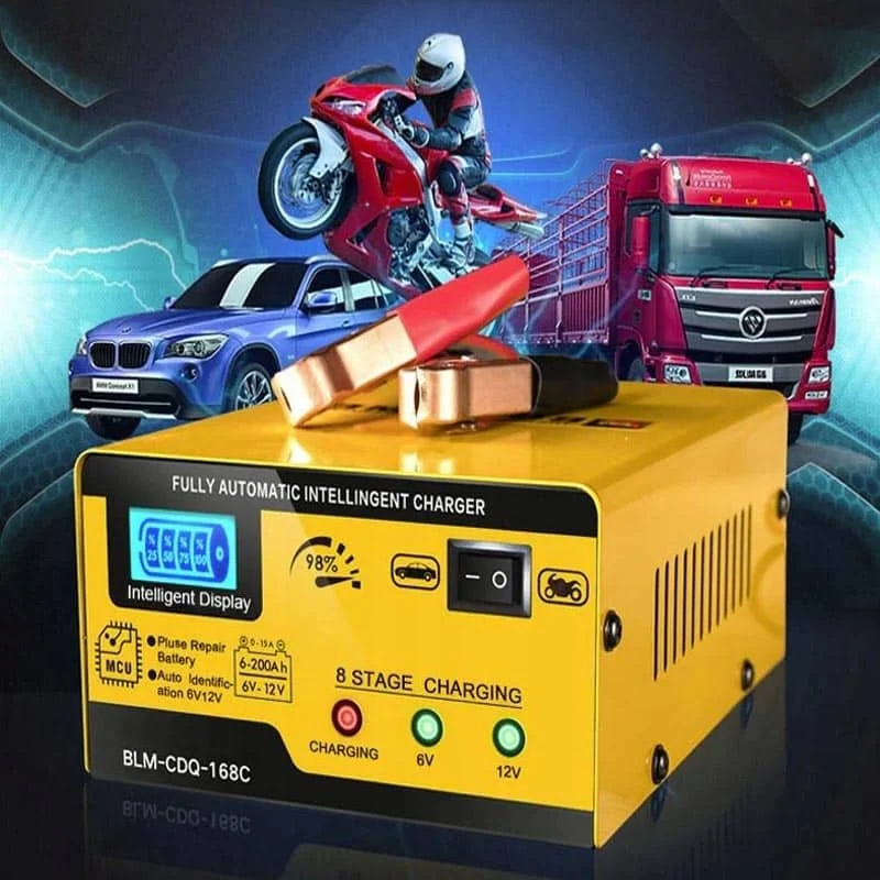 Sạc Ắc Quy Bolaimei 12V-24V 200Ah Chính Hãng