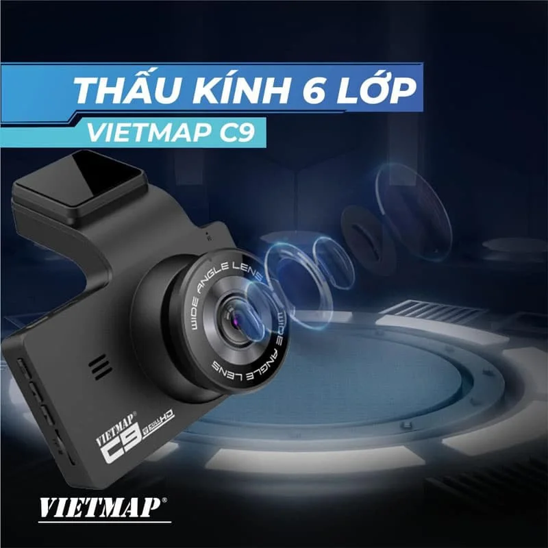 Camera Hành Trình Vietmap C9 Full HD Cao Cấp
