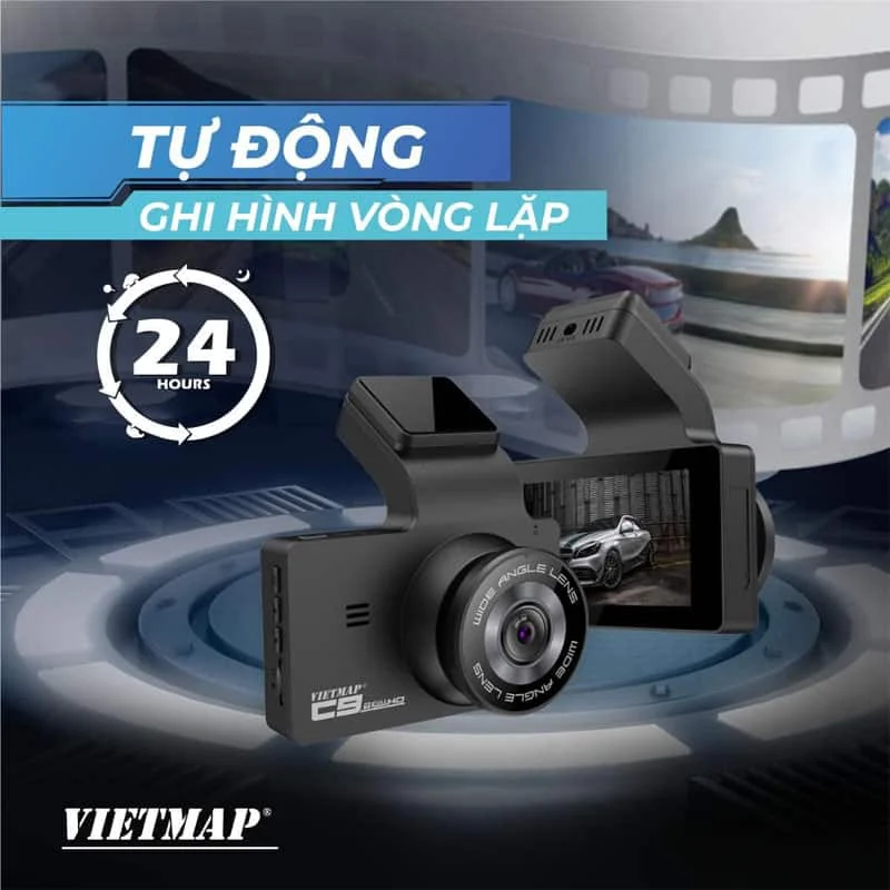 Camera Hành Trình Vietmap C9 Full HD Cao Cấp