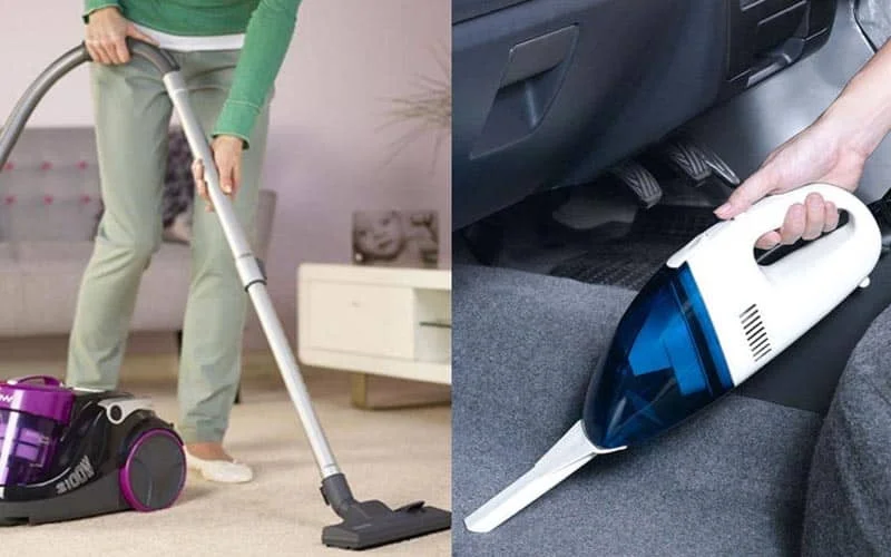 So Sánh Máy Hút Bụi Ô Tô Có Dây Và Không Dây