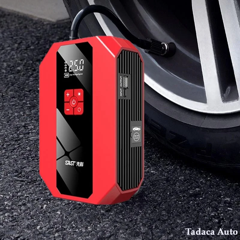 Bơm Lốp Kiêm Kích Nổ Ô Tô Sast 69800mAh Chính Hãng