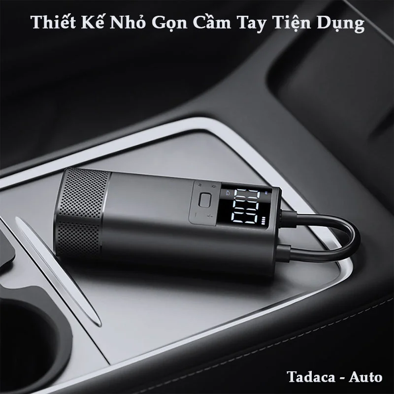 Bơm Lốp Ô Tô Xiaomi 70mai TP05 Không Dây Chính Hãng