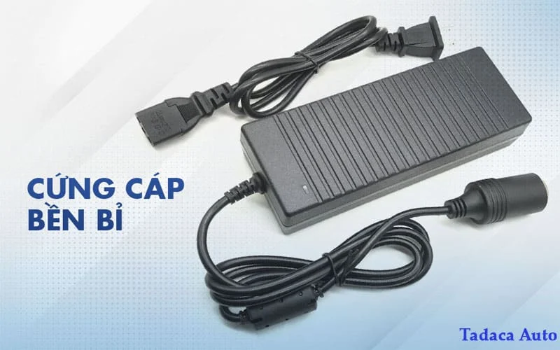 Bộ Chuyển Nguồn 220V Sang 12V-10A Tẩu Ô Tô