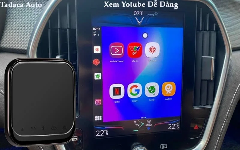 Android Box Ô Tô Carplay A9 Cao Cấp Chính Hãng
