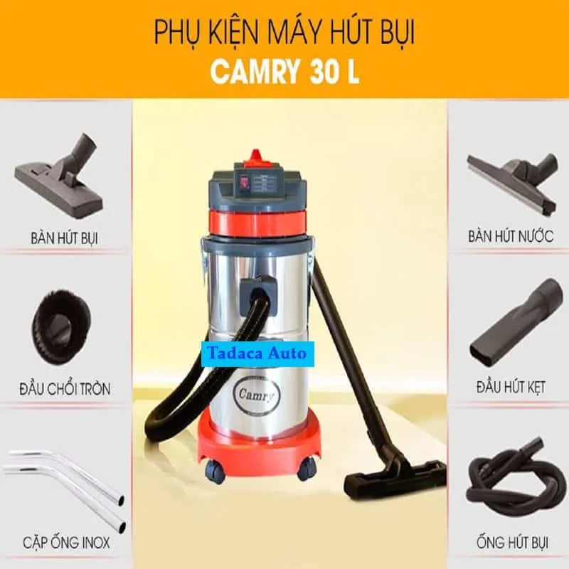 Máy Hút Bụi Công Nghiệp Camry 30L Chính Hãng