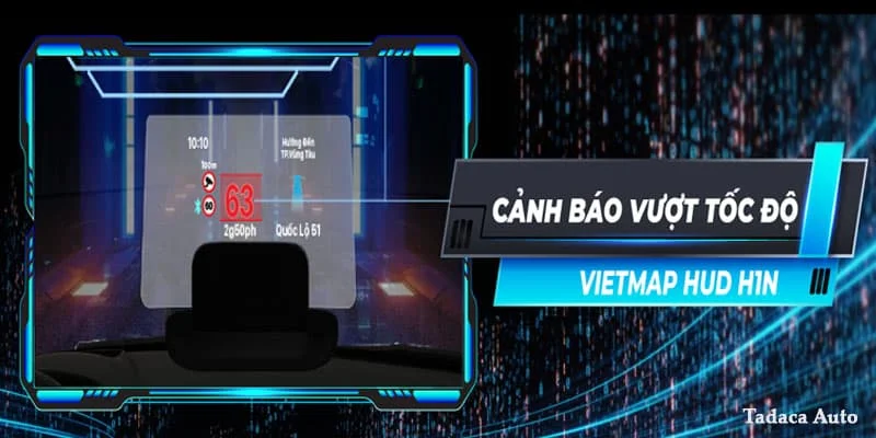 Màn Hình HUD Vietmap H1N Hiện Thị Tốc Độ