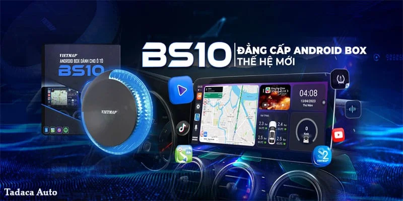 Androi Box Ô Tô Vietmap BS10 Cao Cấp