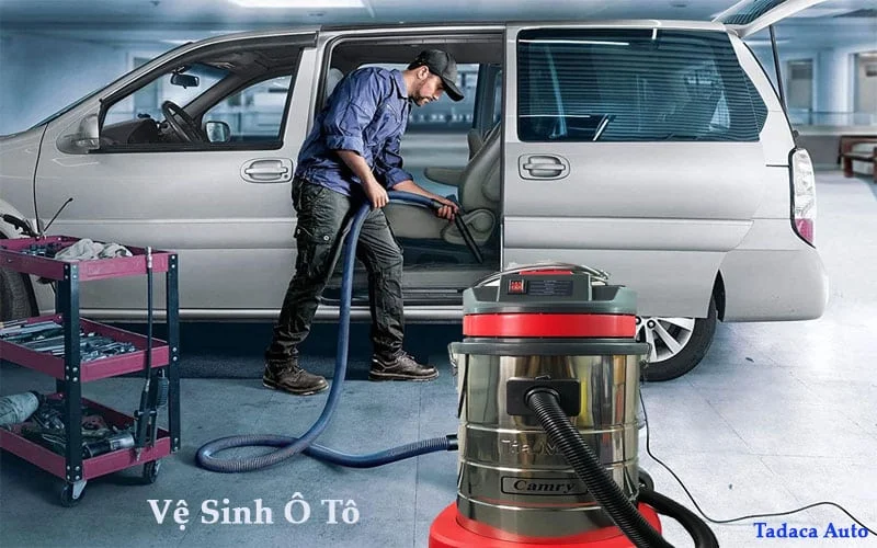 Máy Hút Bụi Công Nghiệp Camry 30L Chính Hãng