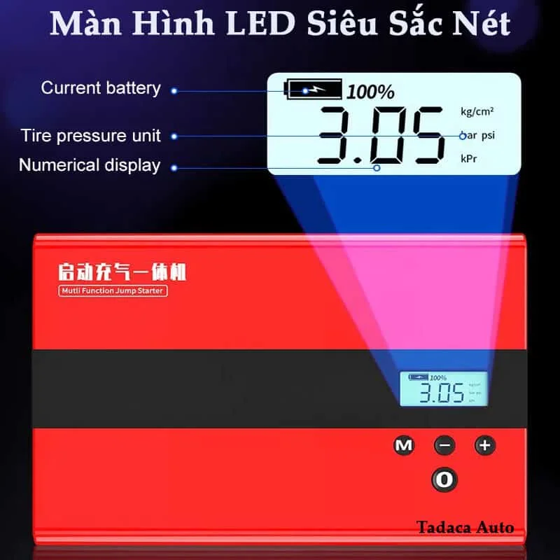 Bơm Lốp Kiêm Kích Bình Soulor Đa Năng Chính Hãng