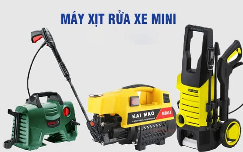 Top 6 máy rửa xe ô tô được ưa chuộng nhất năm 2023