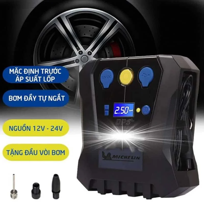 Top 5 loại bơm lốp ô tô điện tử cho xe SUV 7 chỗ