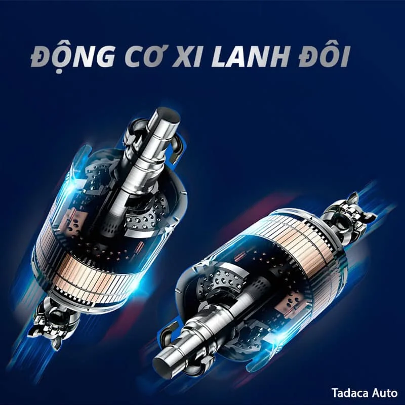 Bơm Lốp Ô Tô Michelin 19703 Không Dây Chính Hãng