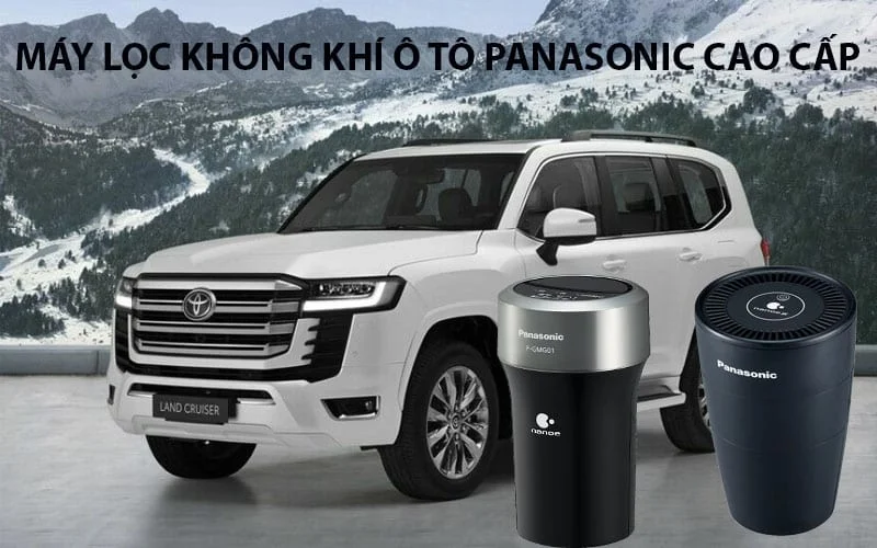 Top 3 Máy Lọc Không Khí Ô Tô Panasonic Tốt Nhất Hiện Nay