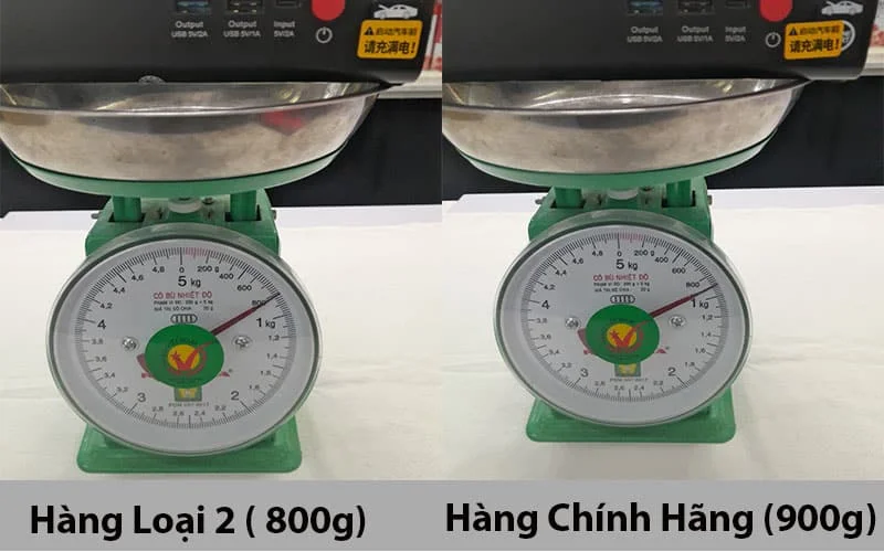 Cách Phân Biệt Bộ Kích Nổ Kiêm Bơm Lốp Soulor Hàng Chính Hãng Với Hàng Loại 2