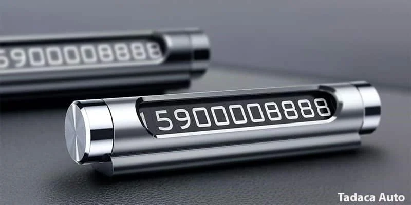 Bảng Số Điện Thoại Ô Tô Baseus Dual Number