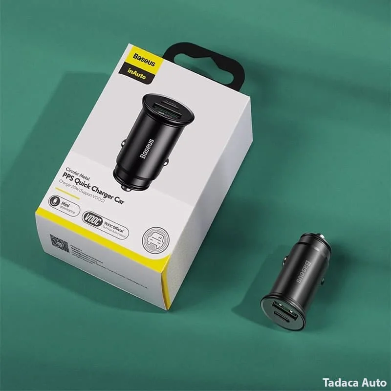 Tẩu Sạc Nhanh PPS Baseus 30W PPS Quick Charger Car