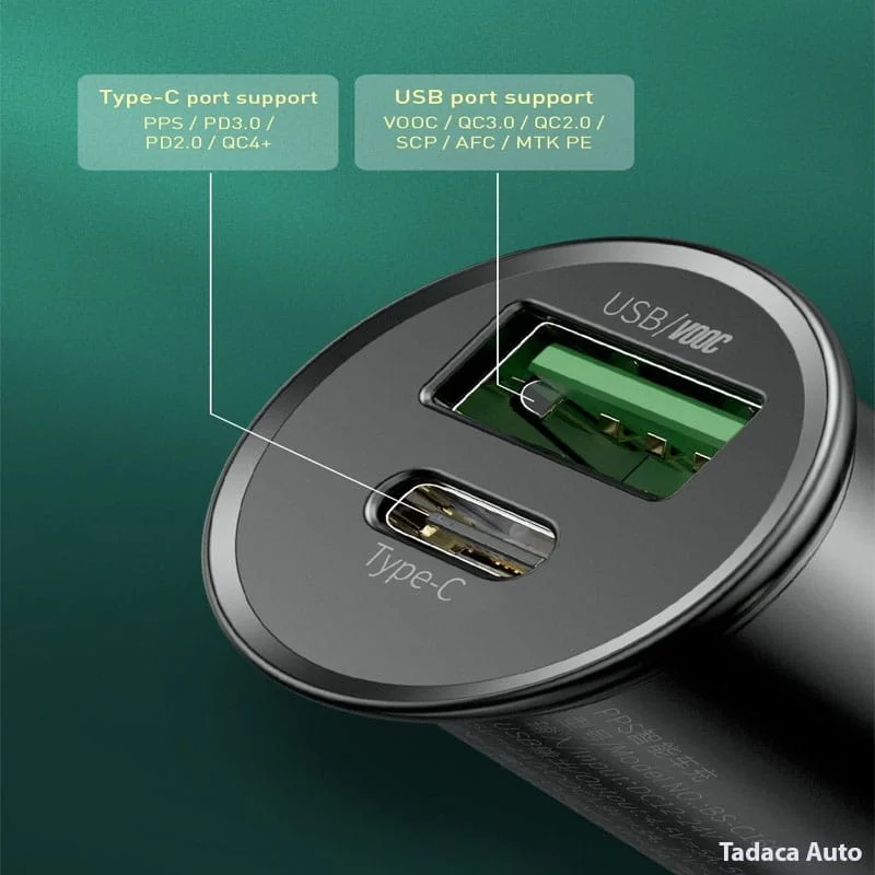 Tẩu Sạc Nhanh PPS Baseus 30W PPS Quick Charger Car