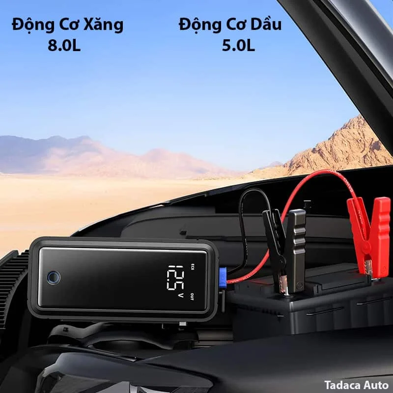 Bộ Kích Bình Ắc Quy Ô Tô Baseus BS-CH007 Siêu Mạnh