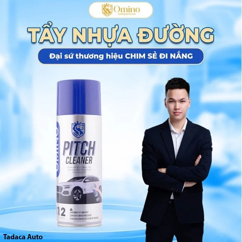 Chai Xịt Tẩy Nhựa Đường Ô Tô Omino M12 Chính Hãng