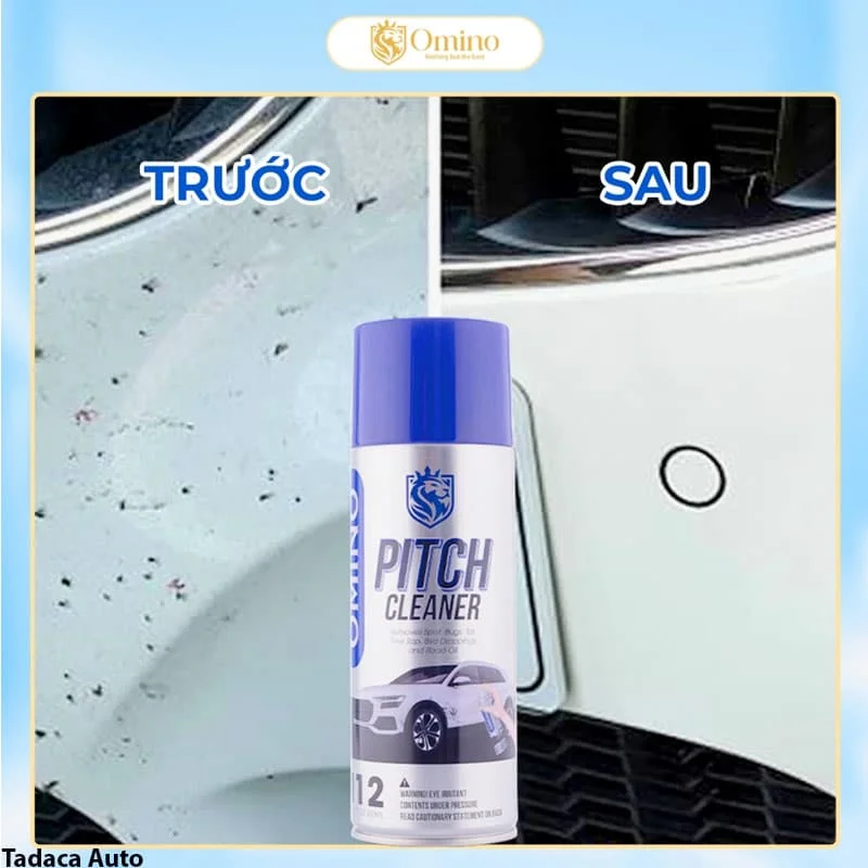 Chai Xịt Tẩy Nhựa Đường Ô Tô Omino M12 Chính Hãng