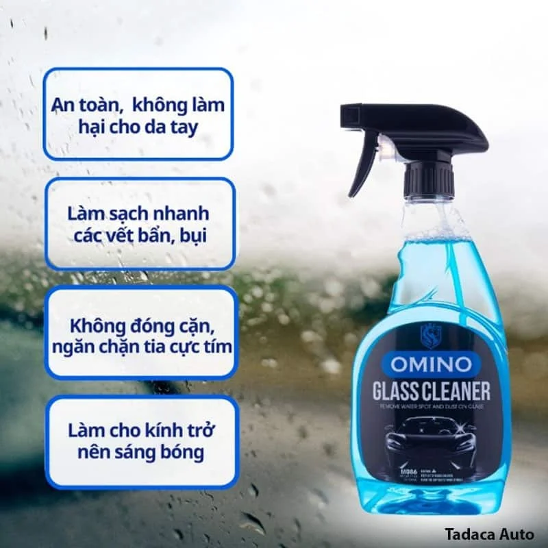 Chai Xịt Rửa Kính Ô Tô Omino M086 Chính Hãng