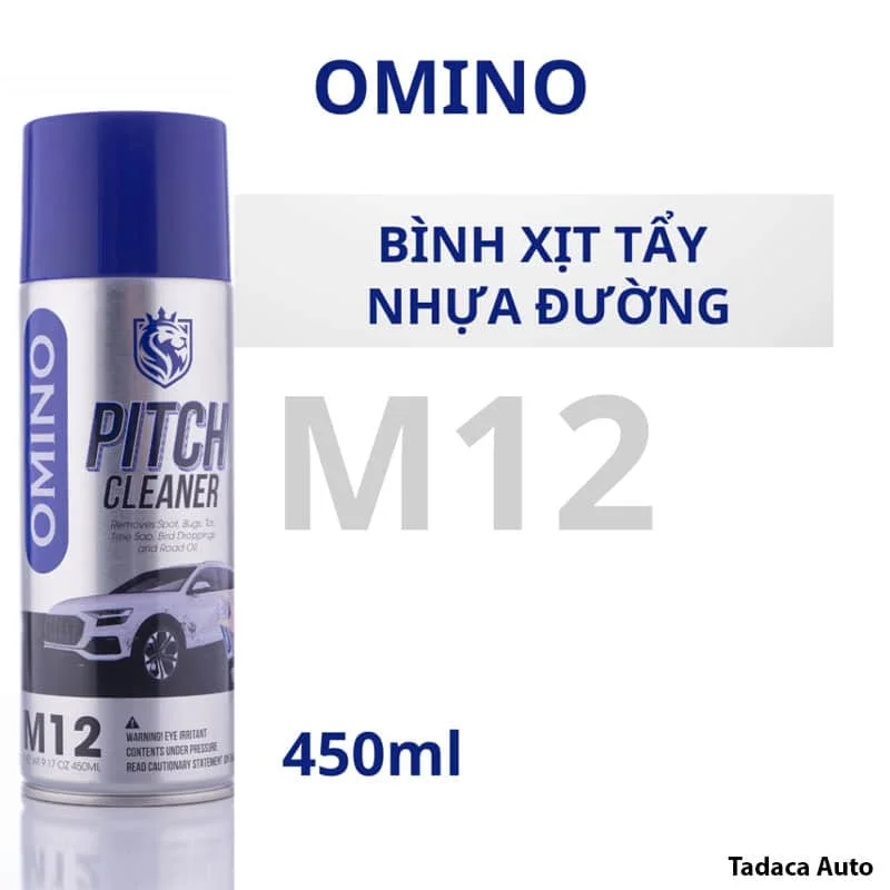 Chai Xịt Tẩy Nhựa Đường Ô Tô Omino M12 Chính Hãng