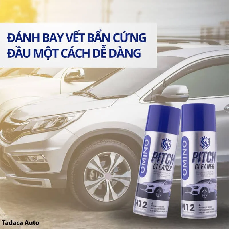Chai Xịt Tẩy Nhựa Đường Ô Tô Omino M12 Chính Hãng