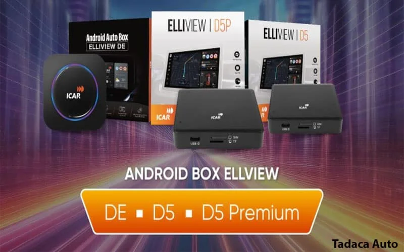Android Box Ô Tô ICAR Elliview D5 Chính Hãng