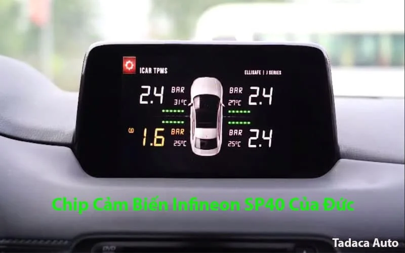Cảm Biến Áp Suất Lốp ICAR Ellisafe J3 Chính Hãng
