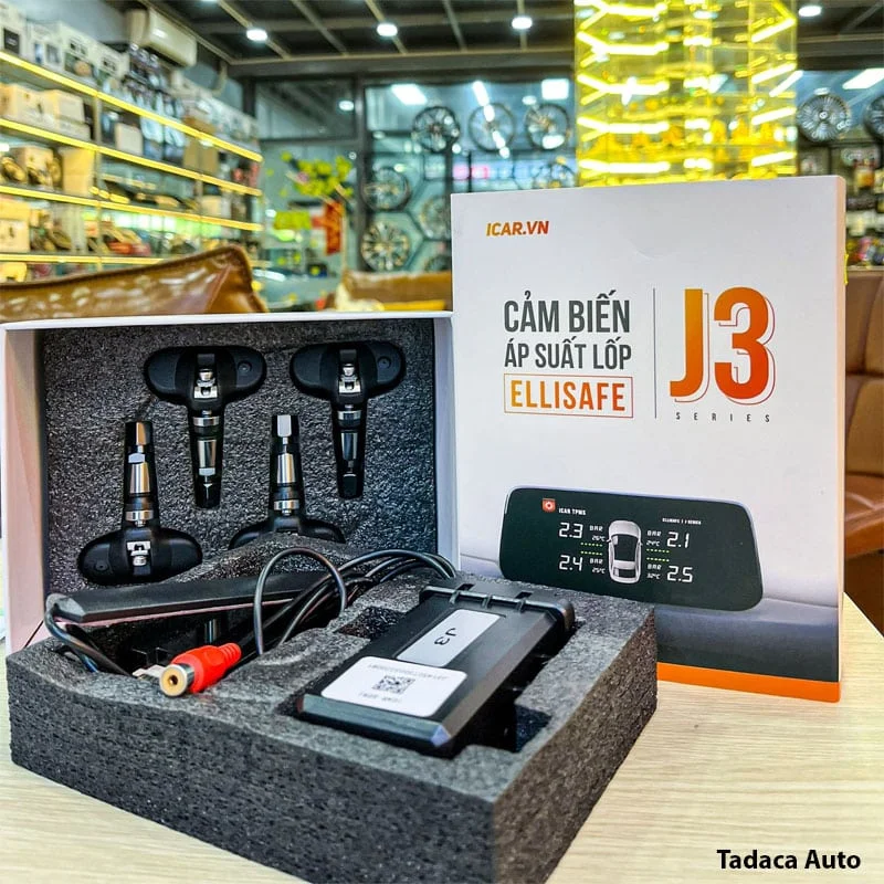 Cảm Biến Áp Suất Lốp ICAR Ellisafe J3 Chính Hãng