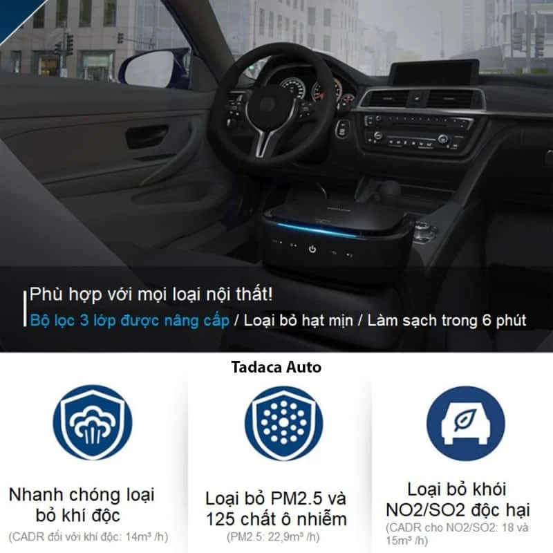 Máy Lọc Không Khí Philips GP7101 Cho Ô Tô Cao Cấp