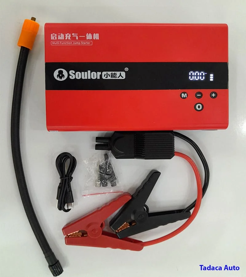 Bơm lốp Kiêm Kích Bình Soulor 69800mAh Chính Hãng